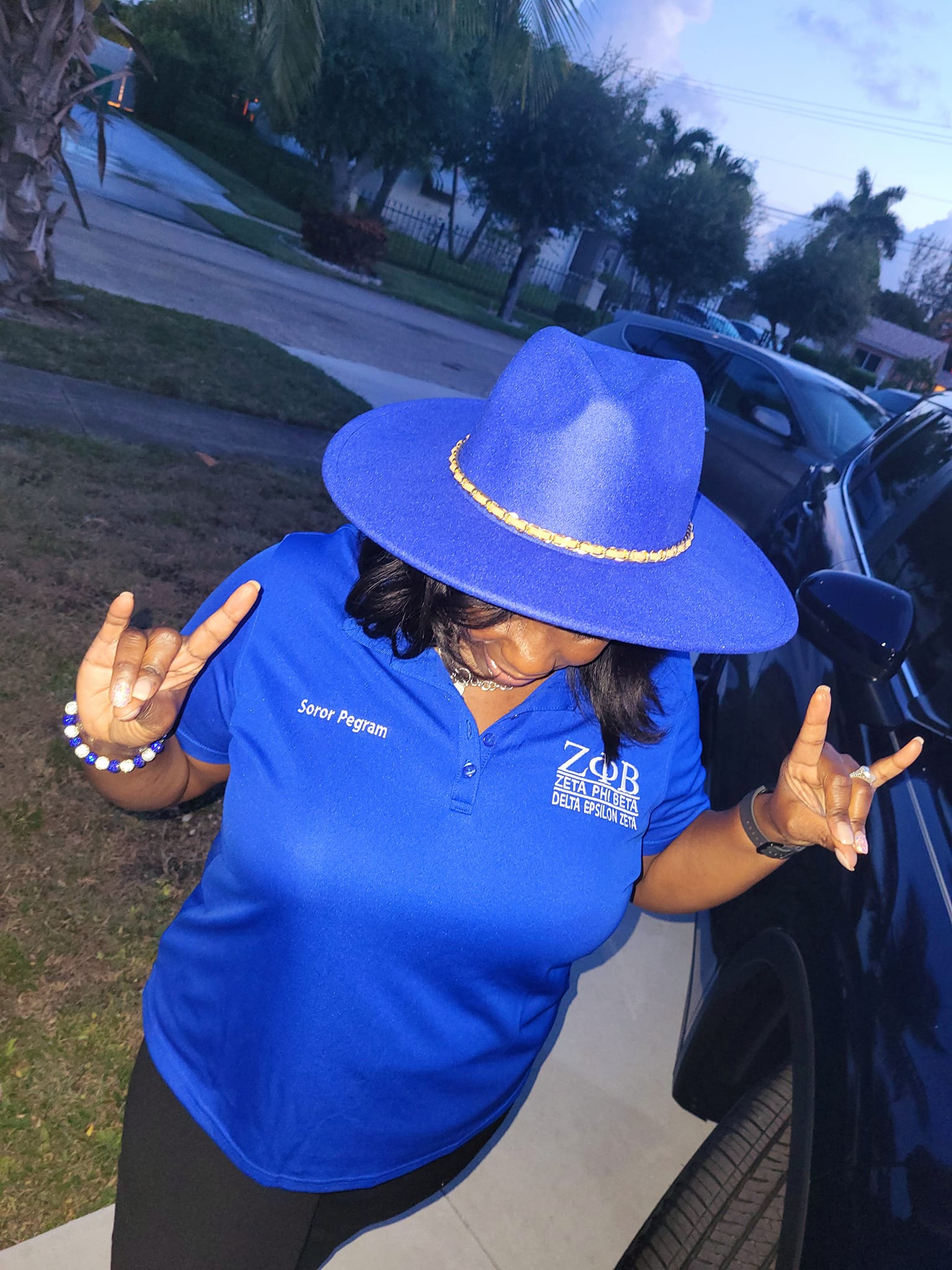 Fedora Hat with Chain | Lela Amor