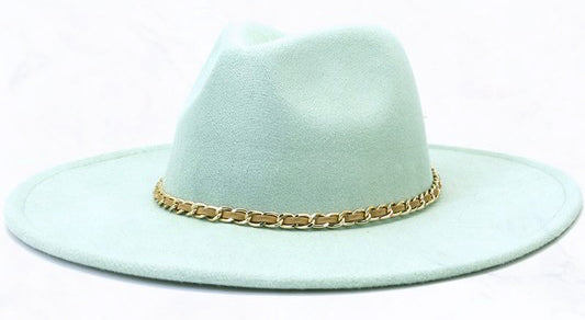 Fedora Hat with Chain | Lela Amor display picture 2